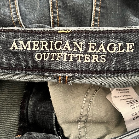 American Eagle Outfitters Jegging Women’s Size 6 Long Dark Wash - Picture 6 of 6